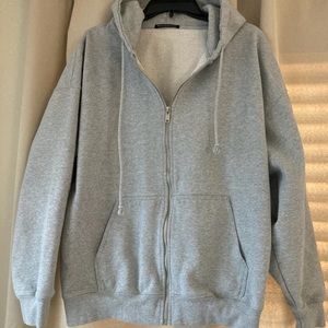 Brandy Melville zip up hoodie.